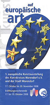 Flyer auf europäische Art